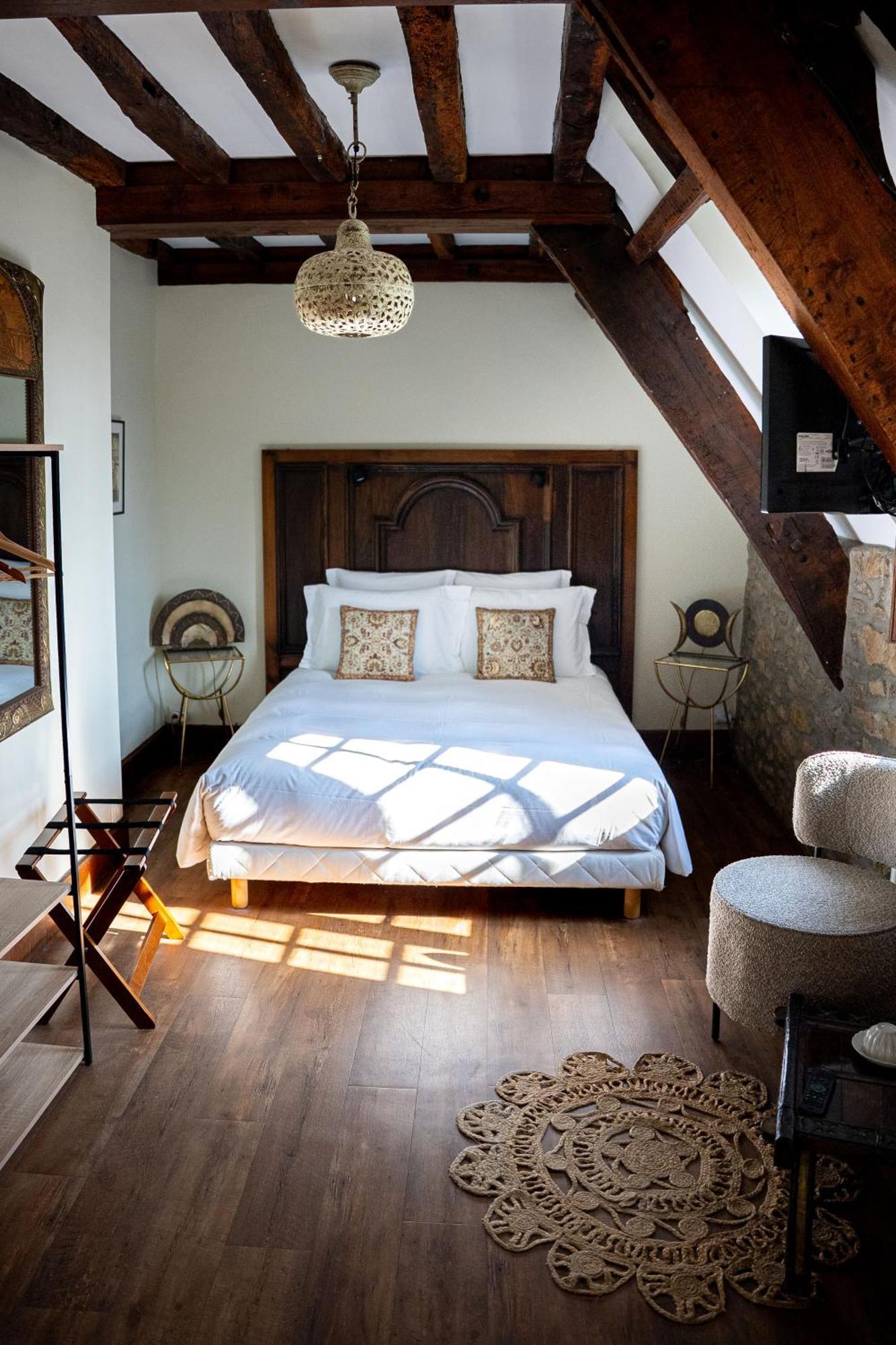 La Meffrais 1741 Bed & Breakfast Dinan Oda fotoğraf